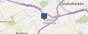 Conshohocken Locksmith Service location map