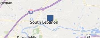 South Lebanon Locksmith Service location map