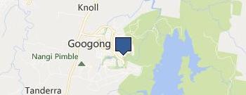 Carpet Cleaning Googong location map