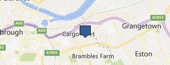 Ceiling2Floor Middlesbrough location map