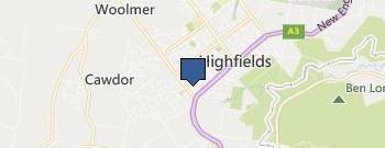Pest Control Highfields location map