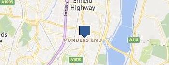 Curry Garden location map