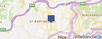 Ville Nice conseils en demenagements location map