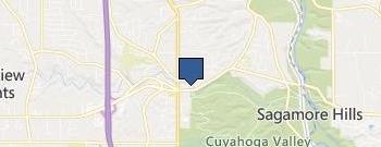 Brecksville Locksmith Service location map