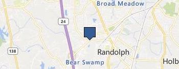 Randolph Locksmith Service location map