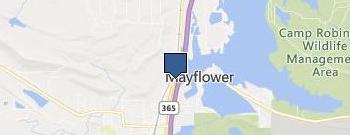 Mayflower Quick Mart location map