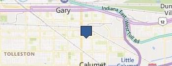 Gary Locksmith Store location map