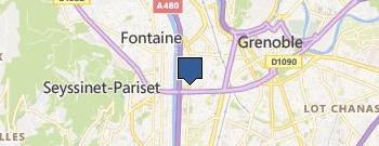 CARBODEM Grenoble location map