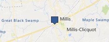Millis Locksmith Store location map