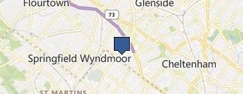 Wyncote Locksmith Store location map