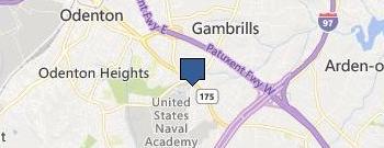 Gambrills Lock And Key location map