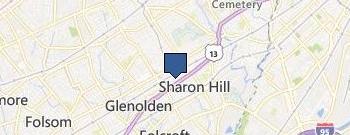 Sharon Hill Locksmith Service location map