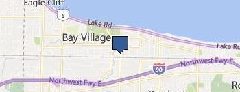 Bay Village Locksmith Service location map
