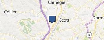 Carnegie Locksmith Service location map