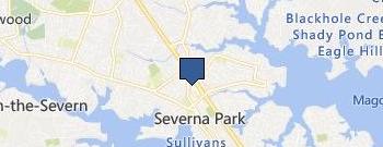 Severna Park Locksmith Service location map