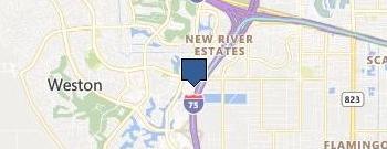 Expert Techs Appliance Repair Weston location map