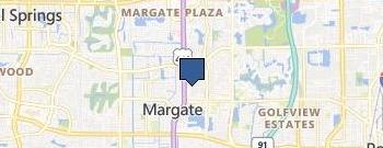Certified Appliance Repair Margate location map