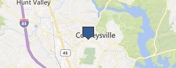 Cockeysville Locksmith Service location map