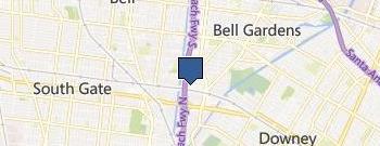 PureOne Services-LA location map