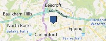 Hairacy location map