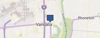 Vandalia Locksmith Store location map