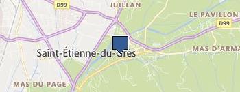 AQUASUD Arles location map