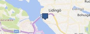 Svenska Mäklarhuset Lidingö location map