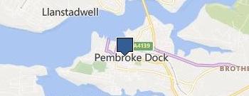 Byron's Cafe location map