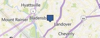 Bladensburg Locksmith Store location map