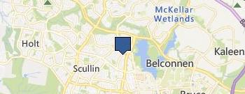 Pest Control Florey location map