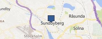 Svenska Mäklarhuset Sundbyberg location map