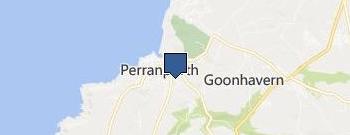 Black Cab Cornwall location map