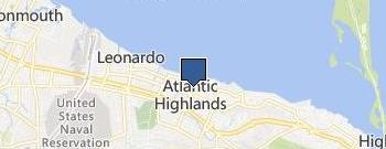 Test Here Atlantic Highlands location map