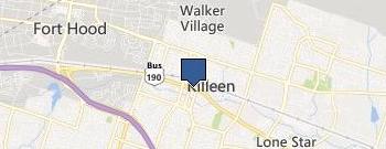 Young's Roofing of Killeen location map