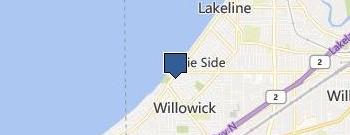 Willowick Locksmith Store location map