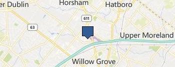 Appliance Repair Upper Moreland location map