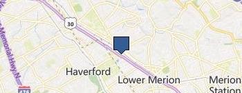 Appliance Repair Haverford location map