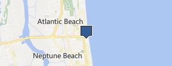 Neptune Beach Locksmith Store location map