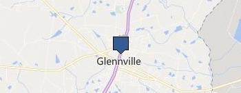 Glennville Car Wash & Tinting location map
