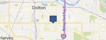 Dolton Locksmith Service location map