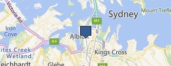 GYM Cleaners location map