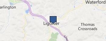 Harmony Home Care location map