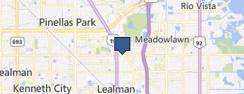 Serviced Fire Equipment location map