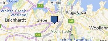 Premier Flood Damage Restoration location map