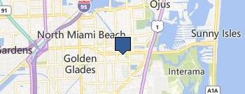 HUSTLER® Hollywood North Miami Beach location map