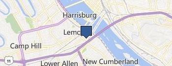 ServiceMaster Restore location map