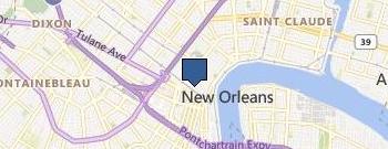 HUSTLER® Hollywood New Orleans location map