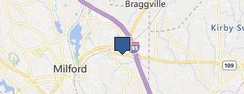 Milford Locksmith Store location map