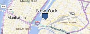 Creative Influence NYC location map