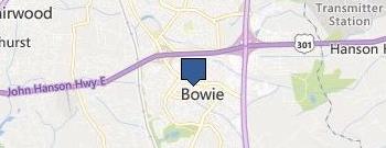 Bowie Locksmith Service location map